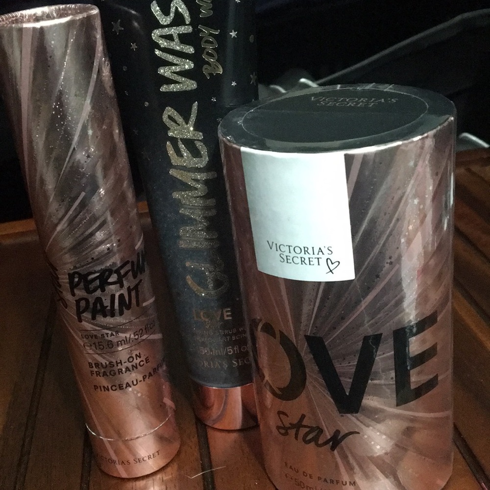 Victoria’s Secret LOVE Star fragrance & Body wash